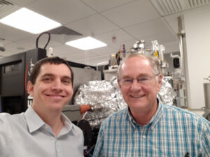 Dr. Scott Chambers visiting the Oxide Electronics Lab at the Technion